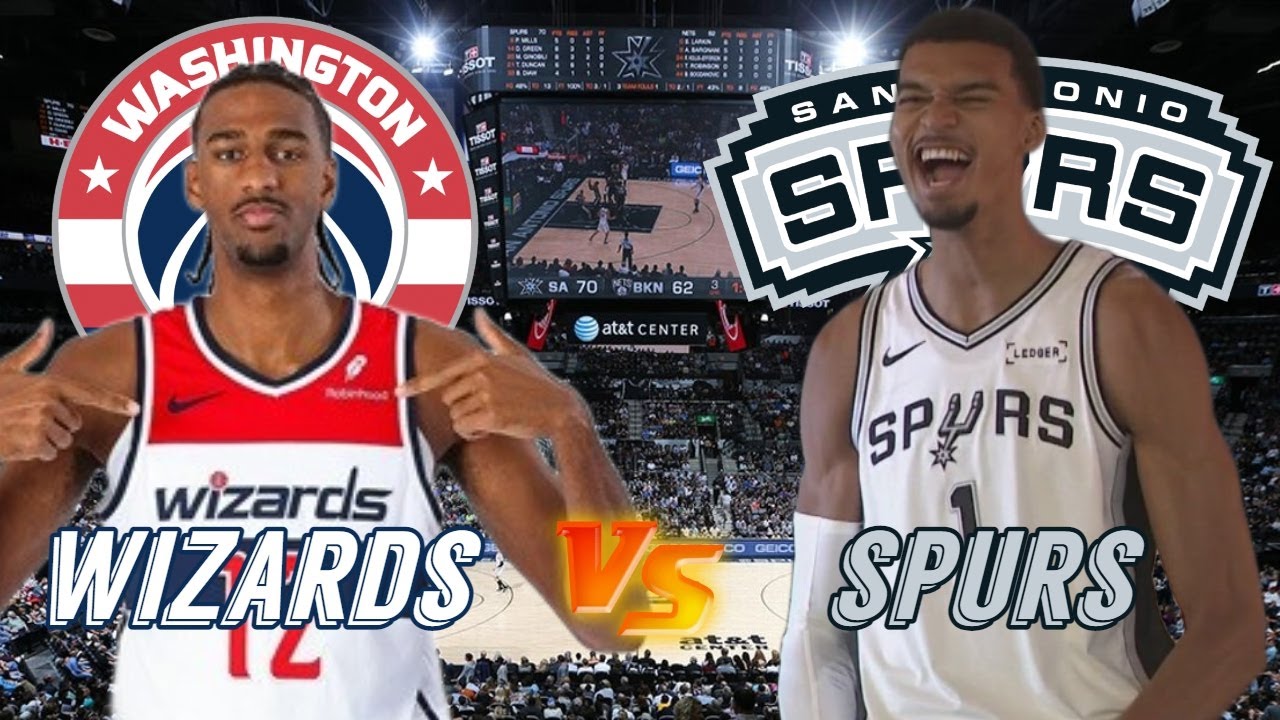 Washington Wizards vs San Antonio Spurs Live Play by Play & Scoreboard