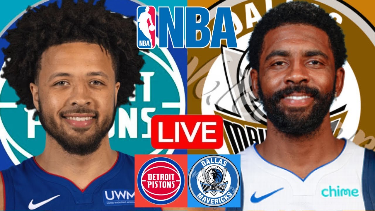 LIVE: DETROIT PISTONS vs DALLAS MAVERICKS | NBA | PLAY BY PLAY | SCOREBOARD