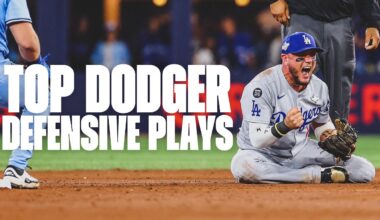 Top Dodger Defensive Plays - 2025 Los Angeles Dodgers Season