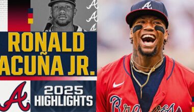 2025 NL Comeback Player of the Year! Ronald Acuña Jr. returned to the Braves & made a BIG IMPACT! 💪