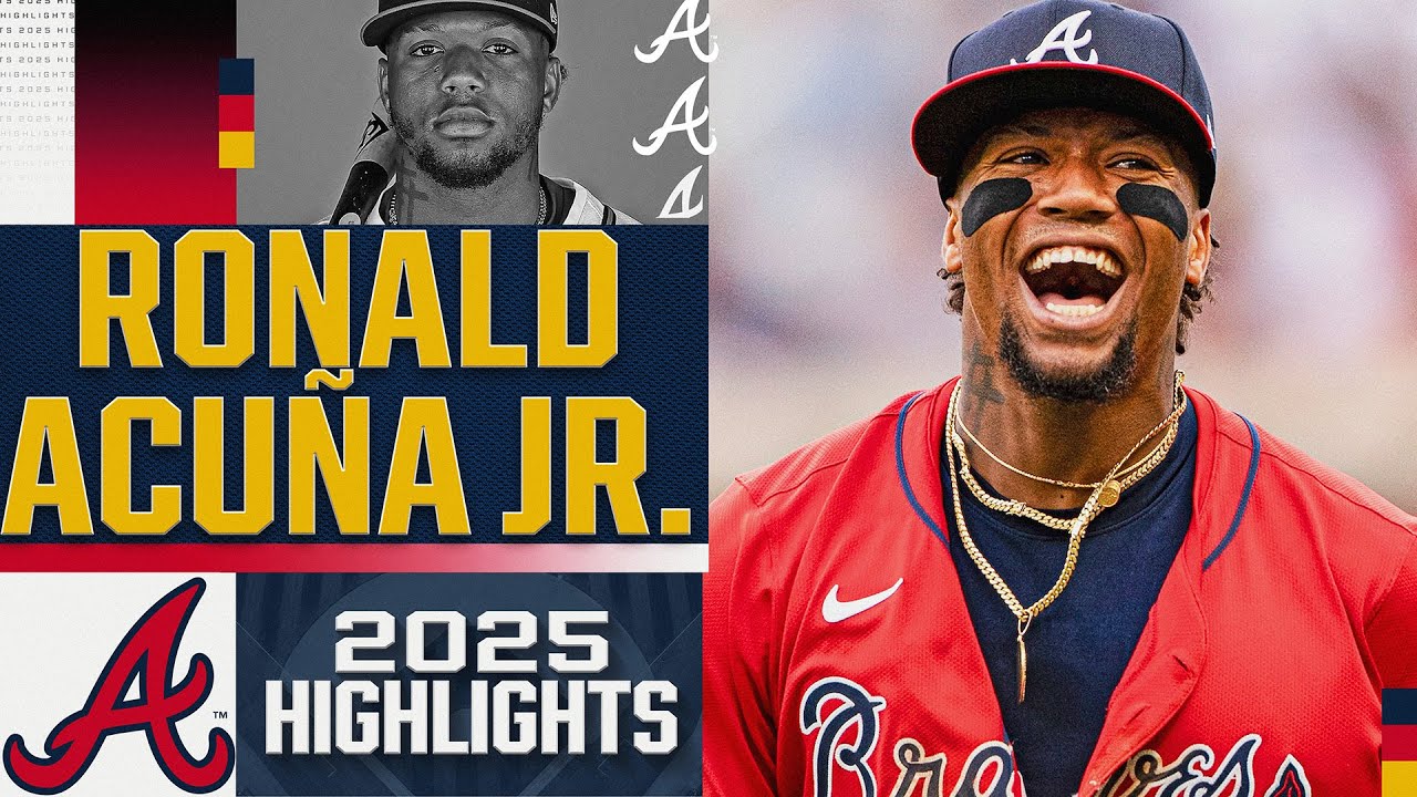 2025 NL Comeback Player of the Year! Ronald Acuña Jr. returned to the Braves & made a BIG IMPACT! 💪