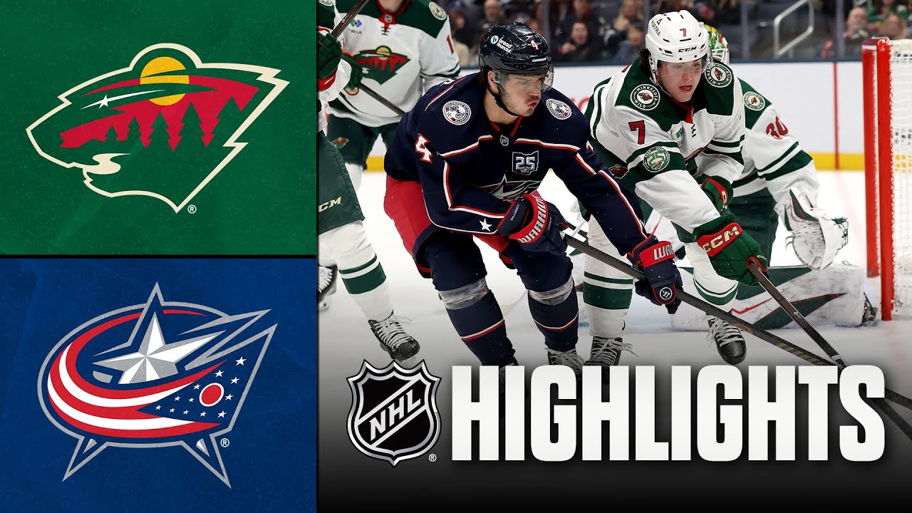 Wild vs. Blue Jackets | NHL Highlights | December 18, 2025