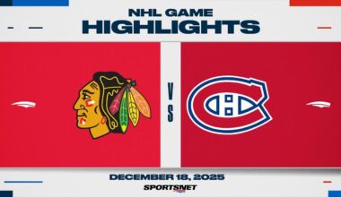 NHL Highlights | Blackhawks vs. Canadiens - December 18, 2025