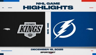 NHL Highlights | Kings vs. Lightning - December 18, 2025
