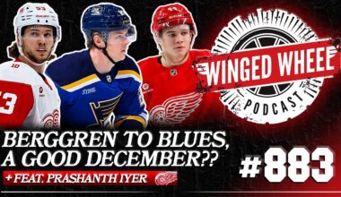 BERGGREN OUT, DETROIT'S DECEMBER, & RED WINGS' NEEDS - Winged Wheel Podcast - Dec. 18th, 2025