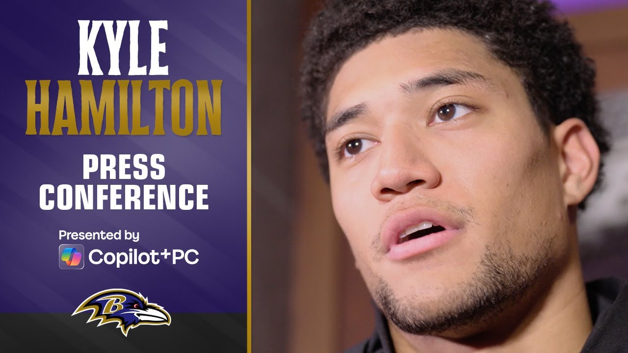 Kyle Hamilton 'Excited' to Go Up Against Drake Maye | Baltimore Ravens