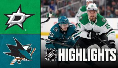 Stars vs. Sharks | NHL Highlights | December 18, 2025