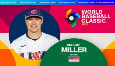 FEAR THE REAPER! Mason Miller announces he is coming to the 2026 World Baseball Classic! 🇺🇸