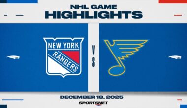 NHL Highlights | Rangers vs. Blues - December 18, 2025