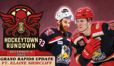 DETROIT RED WINGS PIPELINE: INSIDE THE GRAND RAPIDS GRIFFINS | FT. ELAINE SHIRCLIFF