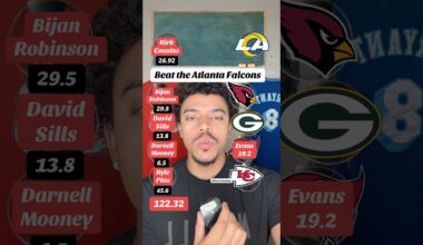 Beat the Atlanta Falcons in Fantasy Football 🏈