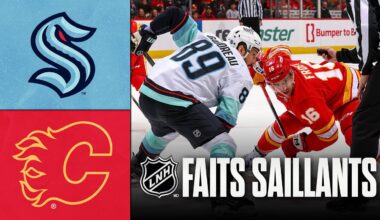 Kraken vs Flames | Faits saillants