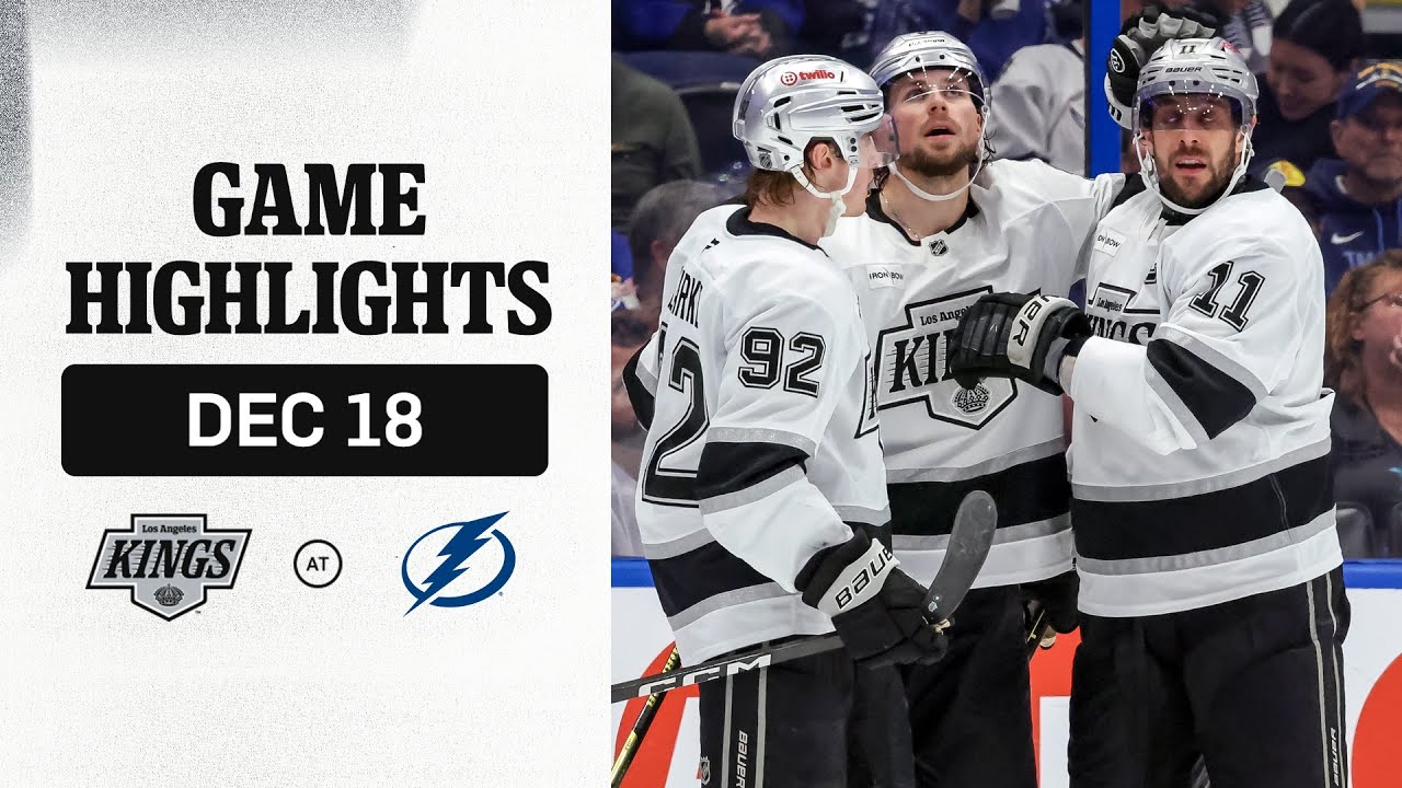HIGHLIGHTS: LA Kings at Tampa Bay Lightning | 12.18.25