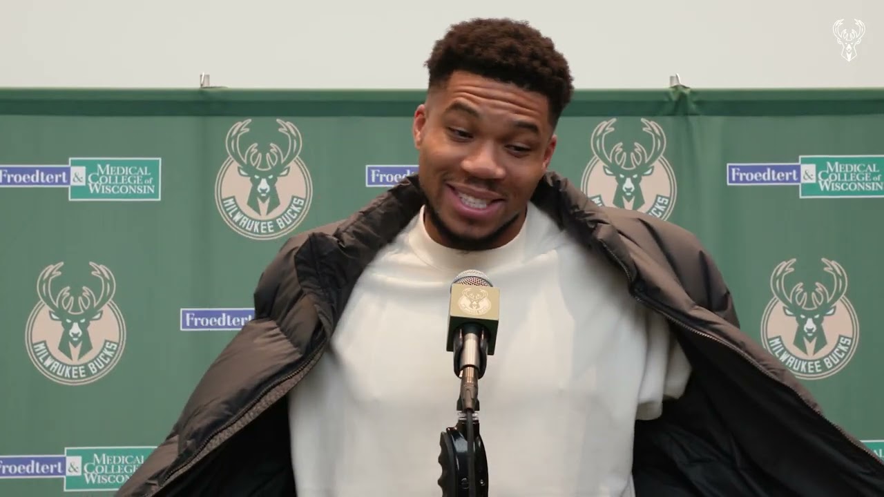 Giannis Antetokounmpo Media Availability | 12.18.25