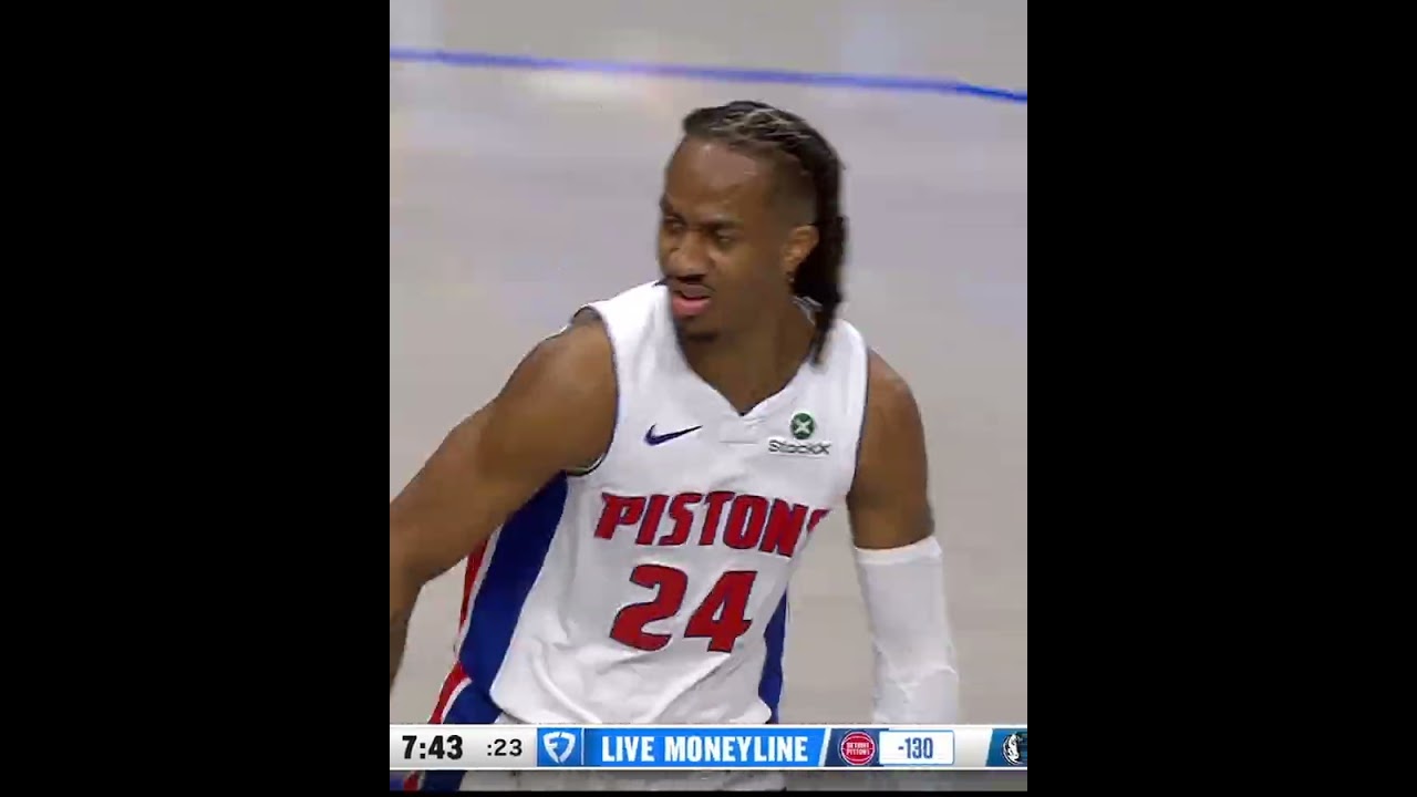 4th Quarter Top Plays | Pistons vs Mavs #nba #pistons