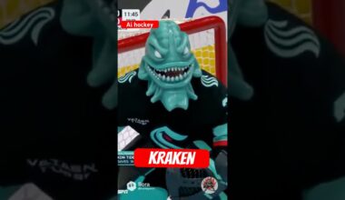 NHL GOALIE MASK: KRAKEN #5 #hockey #nhl