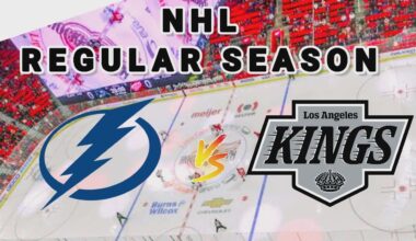 Tampa Bay Lightning vs Los Angeles Kings | 2025 NHL Regular Season Live Score