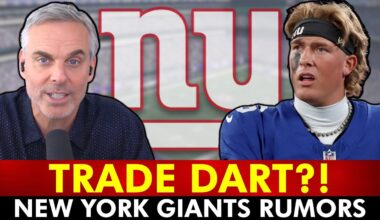 COLIN COWHERD SAID WHAT?!? | New York Giants News