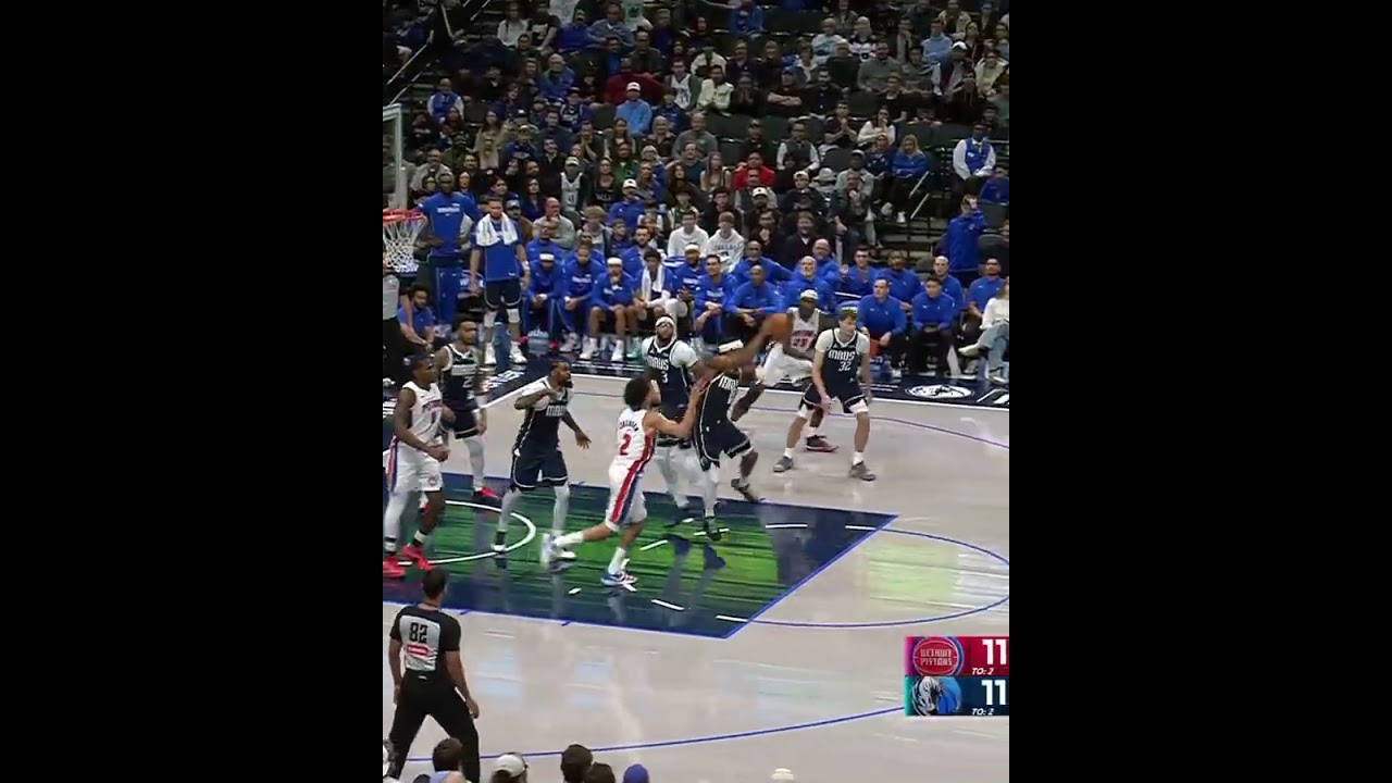 Overtime Top Plays | Pistons vs Mavs #nba #pistons