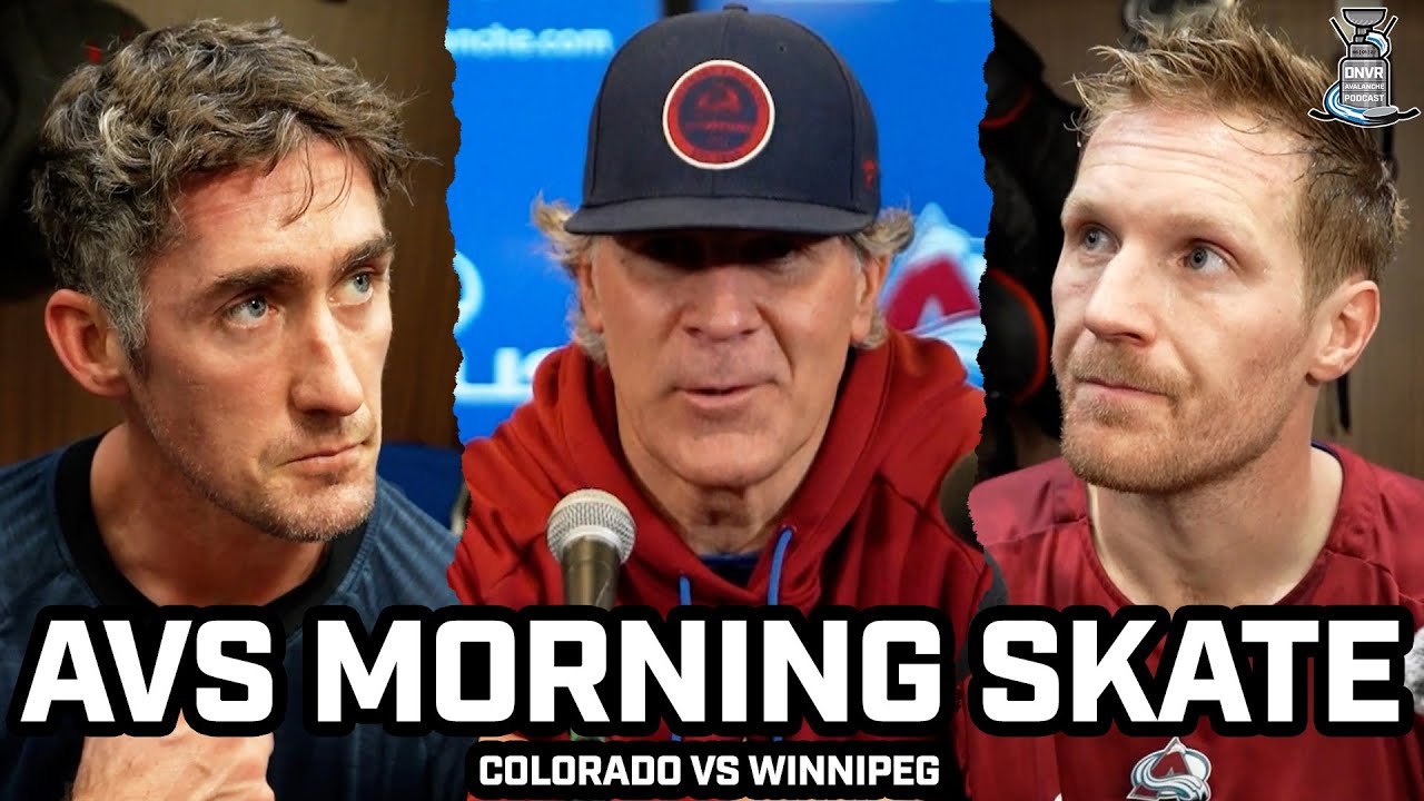 Jared Bednar & Avs on Message In The Room & More Before Game vs Jets