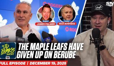 Craig Berube Has Lost The Maple Leafs | JD Bunkis Podcast