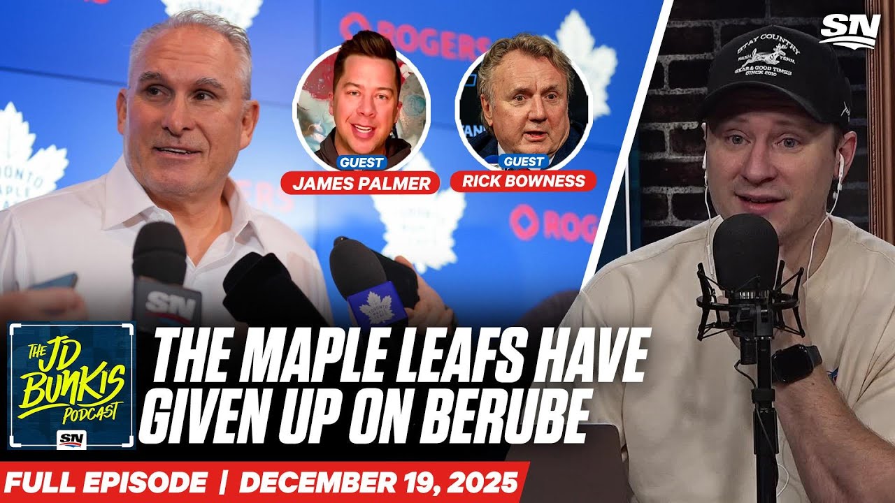 Craig Berube Has Lost The Maple Leafs | JD Bunkis Podcast