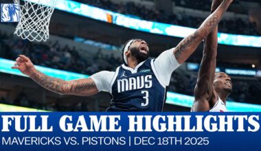 Mavericks Highlights vs. Detroit Pistons | December 18, 2025