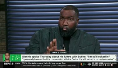 NBA Today | Perkins reacts to Giannis speaks out on his Milwaukee Bucks future amid trade rumors
