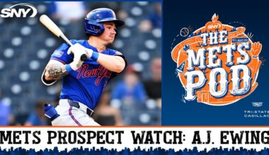 Here’s why you should keep eyes on Mets prospect A.J. Ewing | The Mets Pod