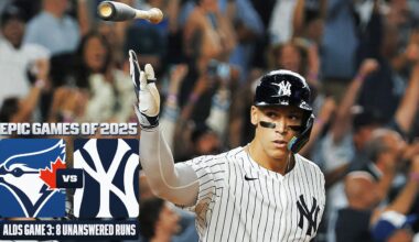 FULL GAME: Judge delivers electrifying homer as Yankees rally for 2025 ALDS Game 3 win vs. Blue Jays