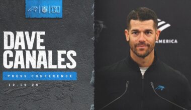 Dave Canales gives final update ahead of Buccaneers game | Carolina Panthers