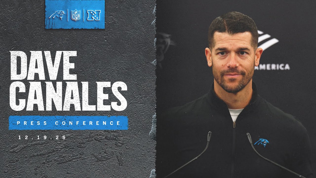 Dave Canales gives final update ahead of Buccaneers game | Carolina Panthers