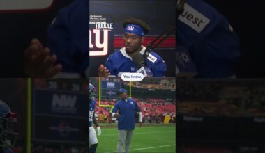 Tyrone Tracy Jr. on the coaches helping his development #shorts #nfl #Giants #newyorkgiants