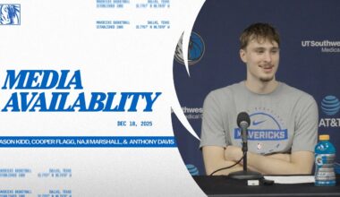 Jason Kidd, Cooper Flagg, Naji Marshall, & Anthony Davis | Media Availability vs DET | 12/18/25