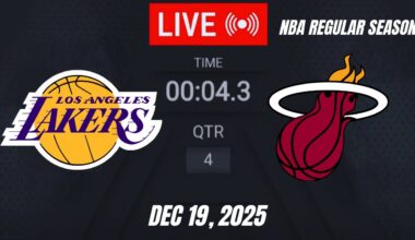 NBA LIVE! Los Angeles Lakers vs Miami Heat | December 19, 2025 | Lakers vs Heat LIVE (2K26)