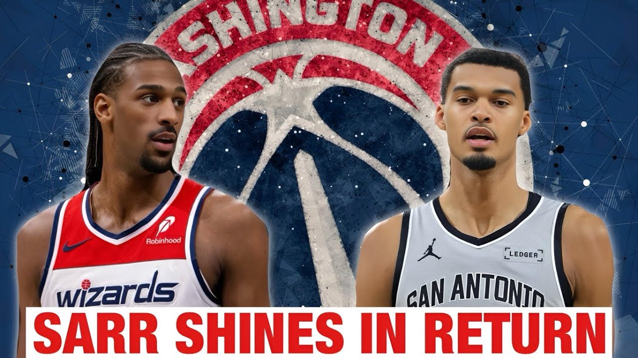 Wizards Lose Big To The Spurs... Alex Sarr Shines in Return