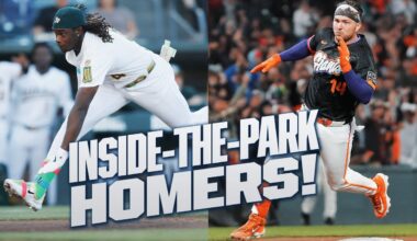 EVERY inside-the-park home run we saw in 2025! (Bailey, Butler, Duran AND MORE!) 😳