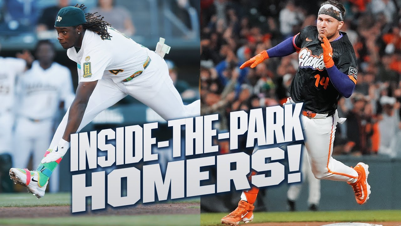 EVERY inside-the-park home run we saw in 2025! (Bailey, Butler, Duran AND MORE!) 😳