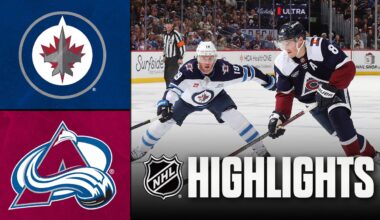 Jets vs. Avalanche | NHL Highlights | December 19, 2025