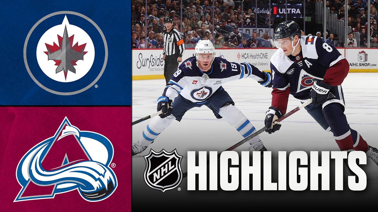 Jets vs. Avalanche | NHL Highlights | December 19, 2025