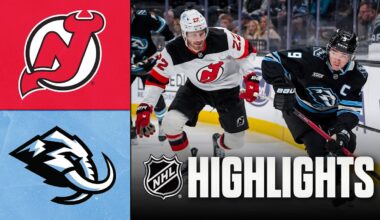 Devils vs. Mammoth | NHL Highlights | December 19, 2025