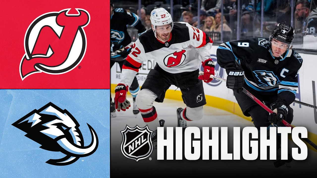Devils vs. Mammoth | NHL Highlights | December 19, 2025