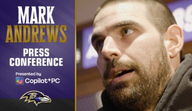 Mark Andrews on Facing the Patriots | Baltimore Ravens