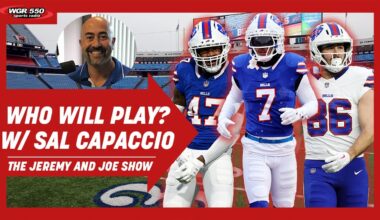 Injuries Piling Up Ahead of Bills-Browns w/ Sal Capaccio | The Jeremy and Joe Show