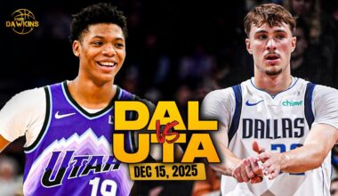Dallas Mavericks vs Utah Jazz Full Game Highlights | Dec 15, 2025  | FreeDawkins