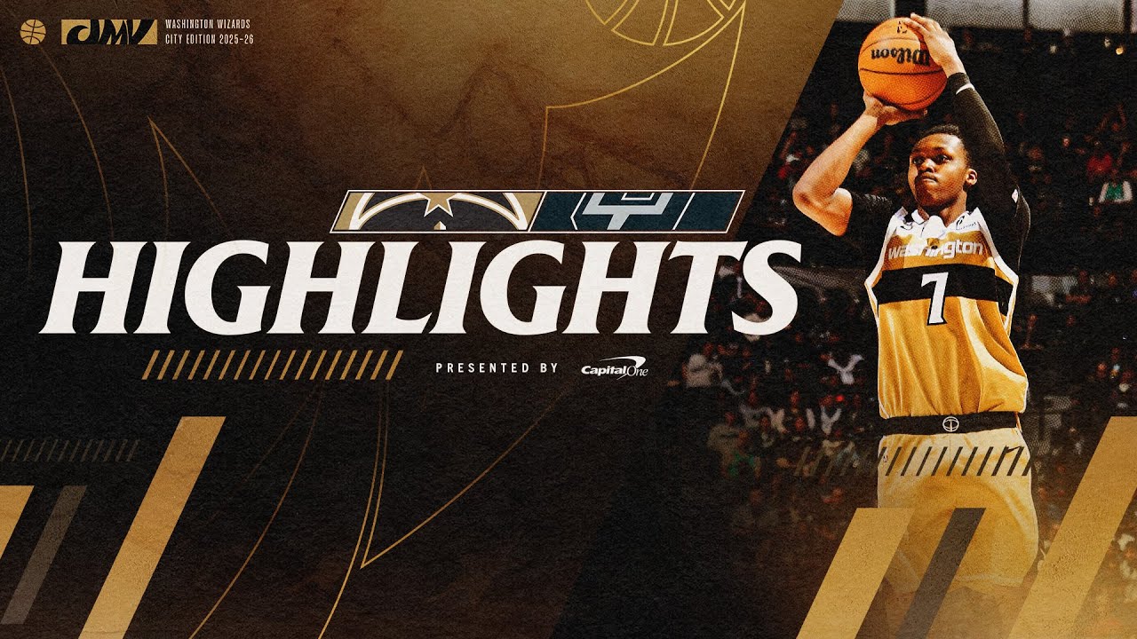 Highlights: Washington Wizards at San Antonio Spurs | 12.18.25