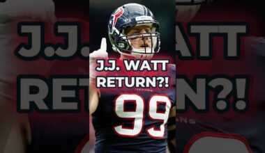 Could J.J. Watt RETURN To The Texans This Season?! #shorte #nfl Texans News