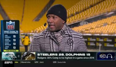 "NFL World owe Aaron Rodgers an apology" - Ryan Clark on Steelers QB throws 2-TDs to sinks Dolphins