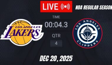 NBA LIVE! Los Angeles Lakers vs Los Angeles Clippers | December 20, 2025 | Lakers vs Clippers 2K26
