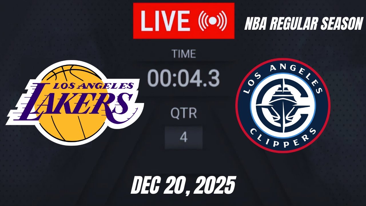 NBA LIVE! Los Angeles Lakers vs Los Angeles Clippers | December 20, 2025 | Lakers vs Clippers 2K26